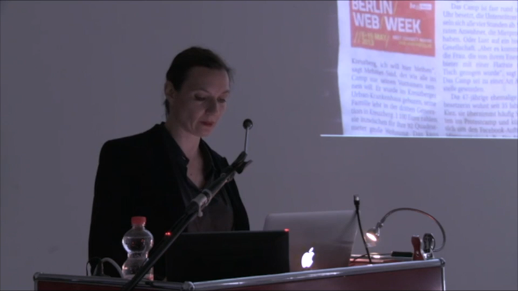 Still large place of encounter over tea  gecekondu kottbusser tor